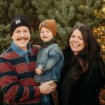 Gabby Gile, franchisee in Grand Rapids, with her husband and child